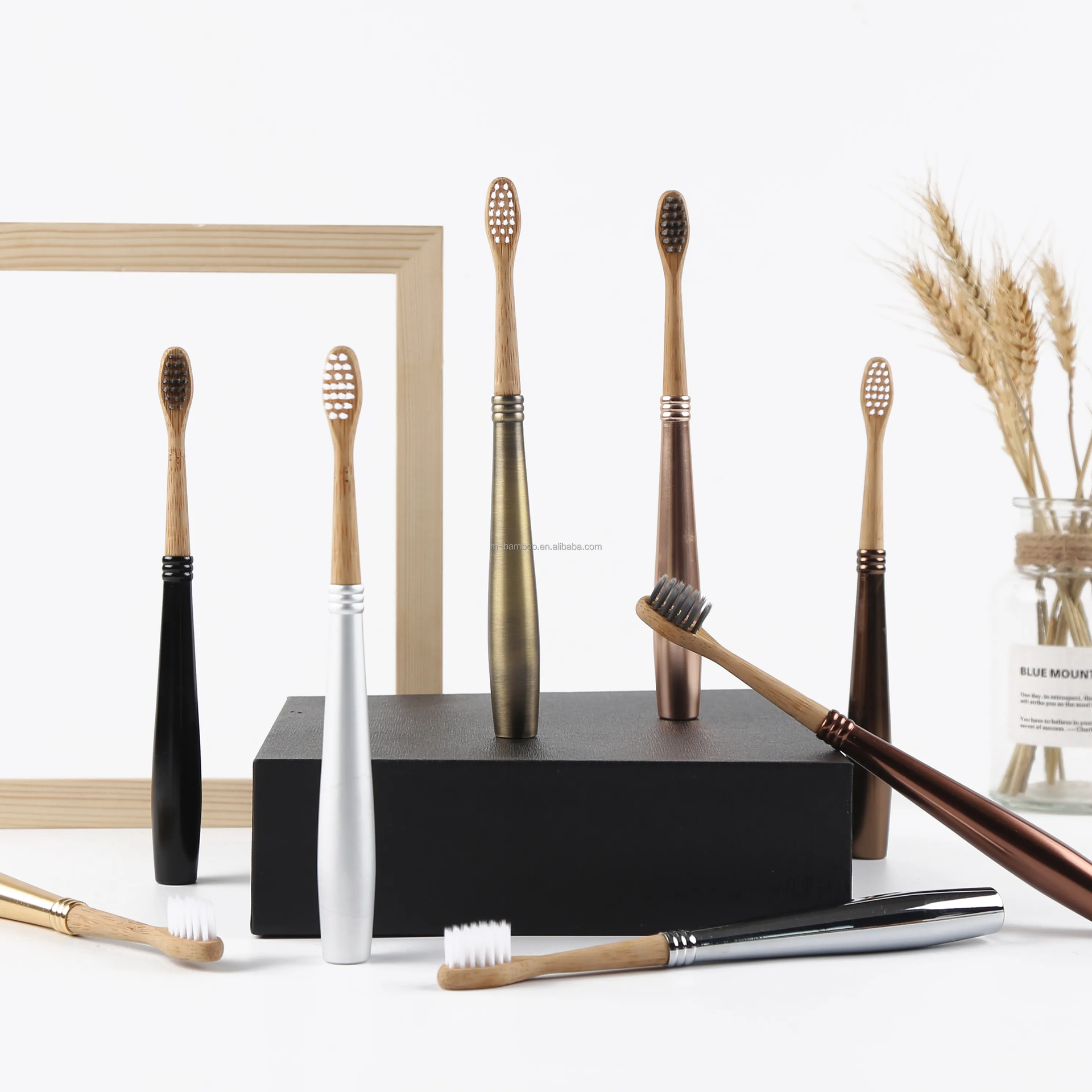 ALUMINUM ALLOY BAMBOO TOOTHBRUSH