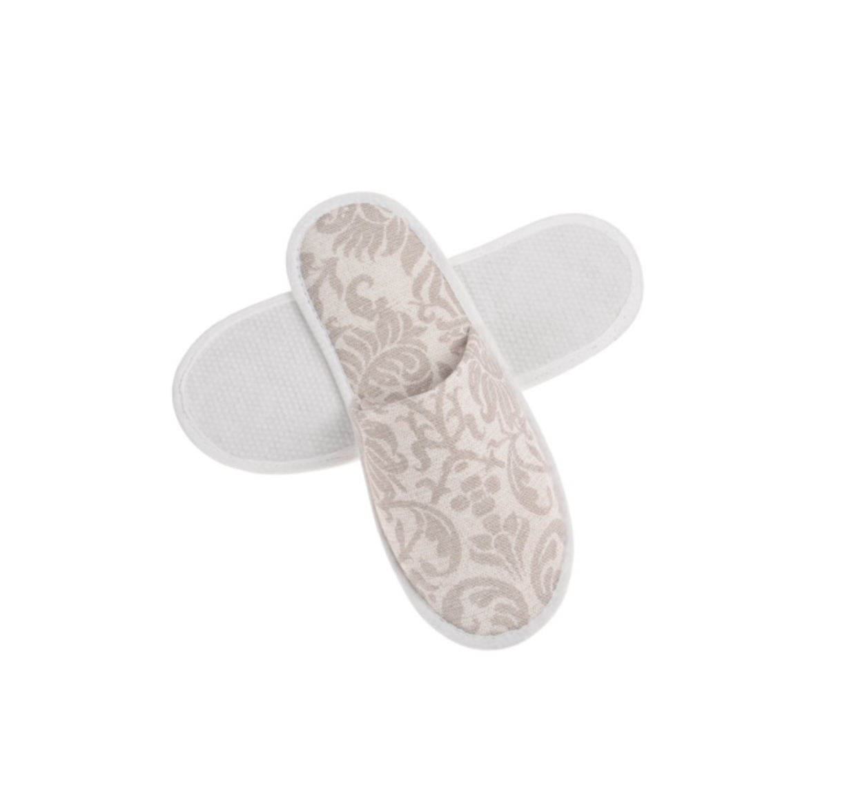 LINEN SLIPPERS