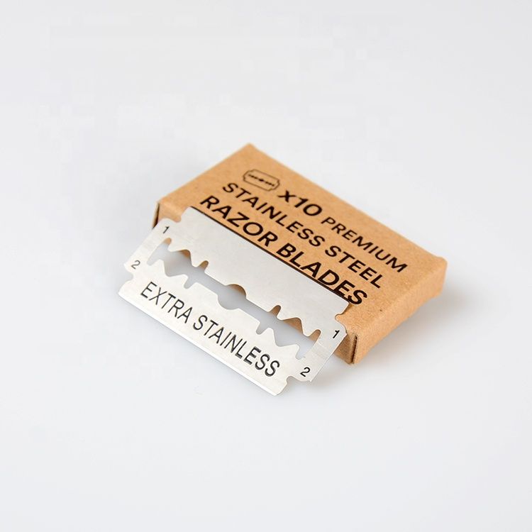 Stainless Steel Sharpen Disposable Straight Razor Blades