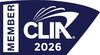 MEMBER CLIA 2026 logo in white and navy blue with stylized sail graphic