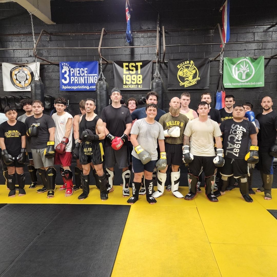 Killer B Combat Academy athletes building confidence through structured martial arts training.