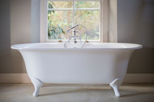 Claw Foot Tub in Luxury Bathroom — Mandeville, LA — Premier Refinishing