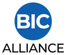 BIC Alliance logo: White 