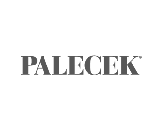 The palecek logo is on a white background.