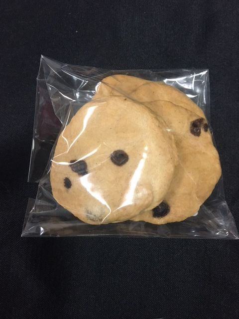 Peanut Butter Cookie with Carob Chips 4 Pcs.