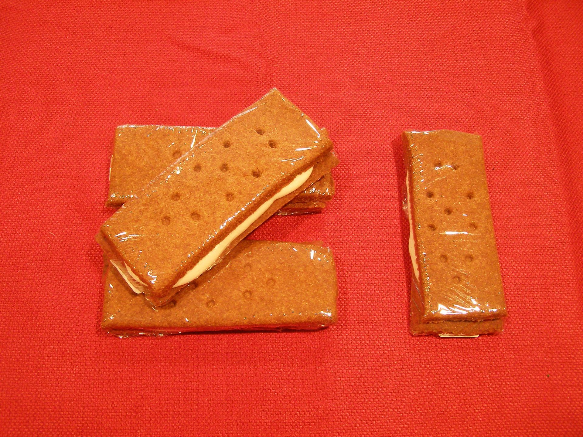 Ice Cream Sandwich - Peanut Butter Cookie with Yogurt 1 Pc.