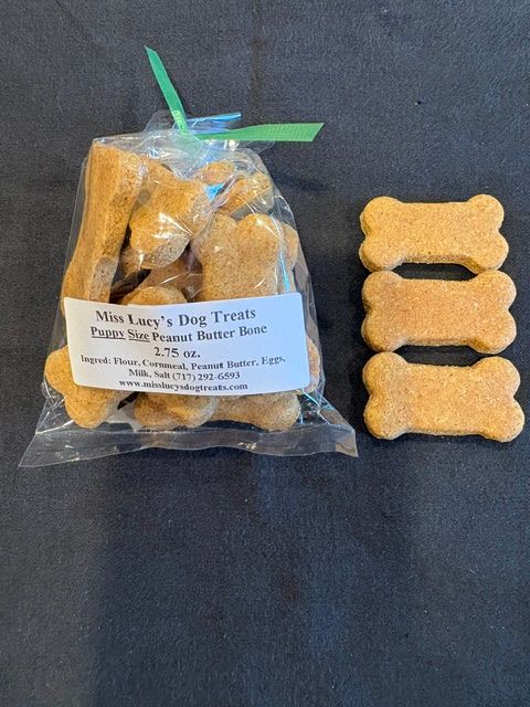 Peanut Butter Bone - Puppy Size 1 Dz.