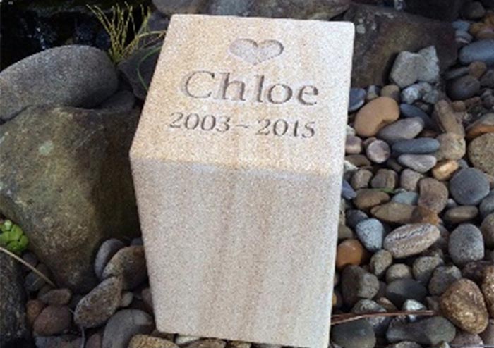 Outdoor Urn - Smooth Sandstone