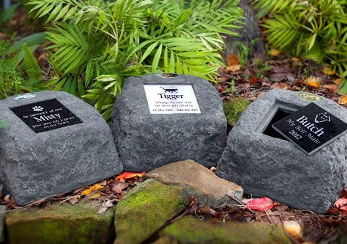 Resin Stone Urn - Granite