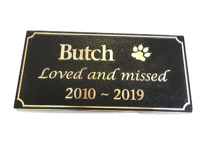 Bronze Plaque - Rectangle