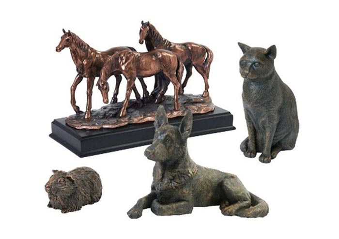 Cold Cast Figurine Urns