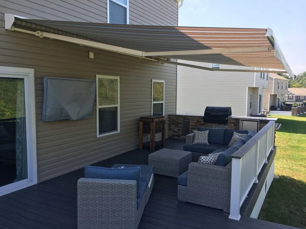 Retractable Awnings — Decked In Shade