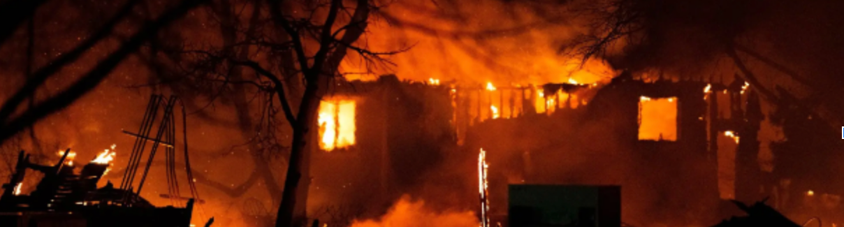 Recent fires affecting California homes