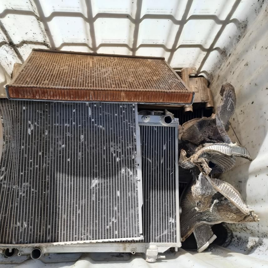 Bunch of Radiators Are Sitting on Top of Each Other — Beehive Property Maintenance in Dysart, QLD