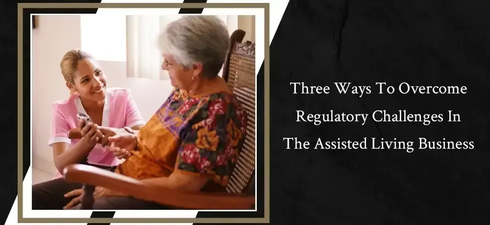 A nurse is talking to an elderly woman in a chair.