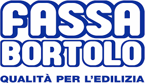 PASSA BORTOLO logo in blue and white with tagline “QUALITÀ PER L’EDILIZIA”