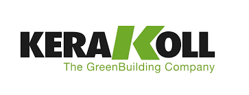 Logo KERAKOLL con K verde e slogan