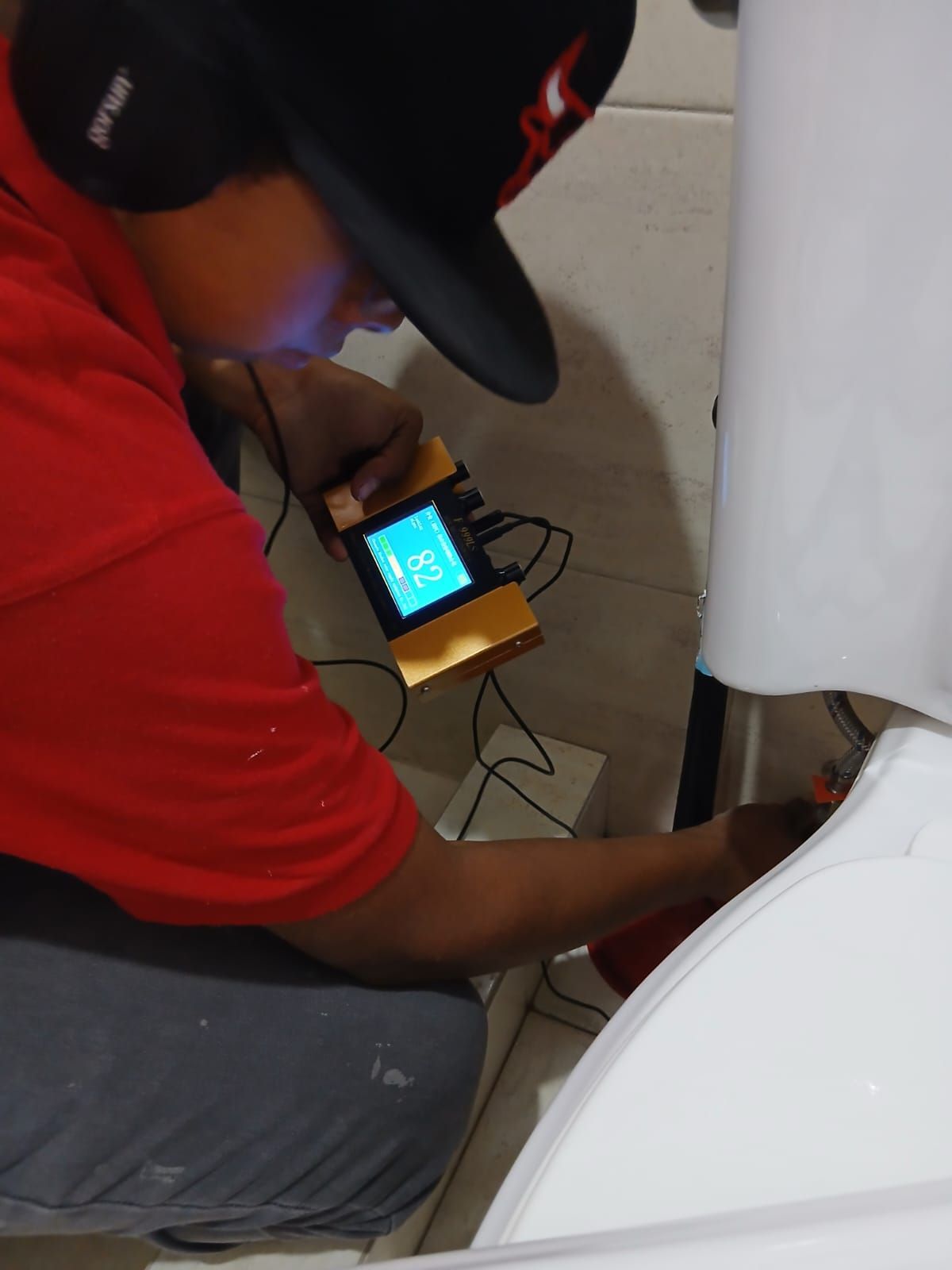 Diagnóstico de Fuga en Sanitario