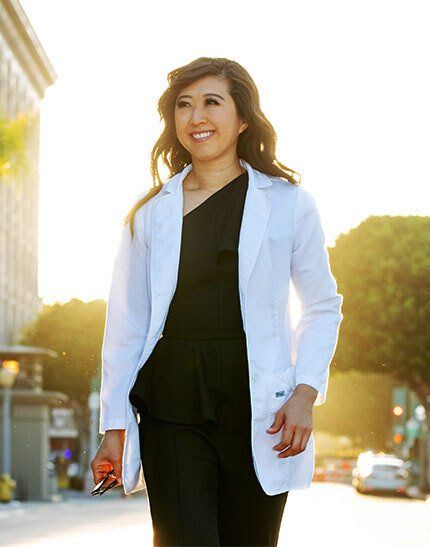 Rosa Tran Walking Professionally