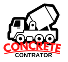 black concrete truck logo