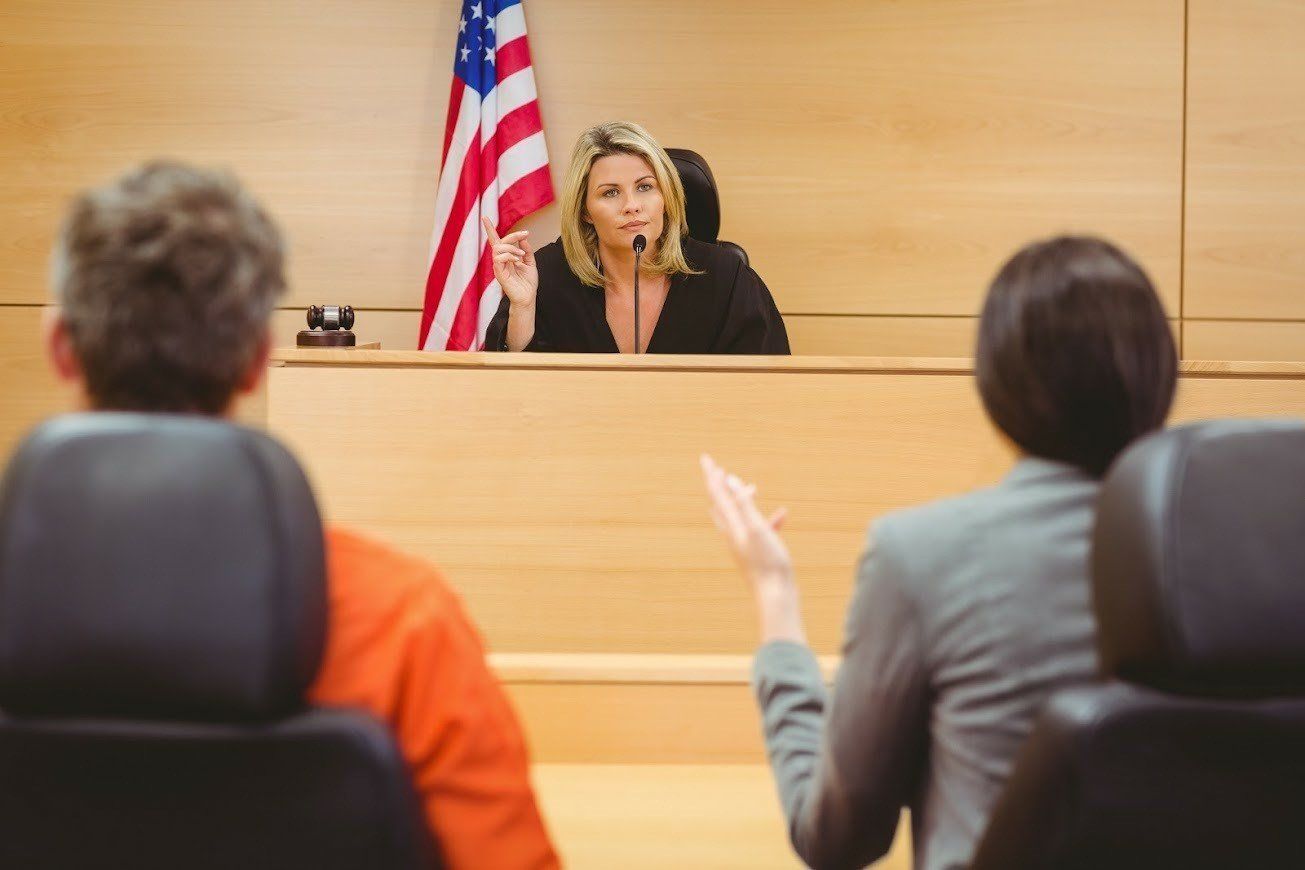 Lawyer Explaining to a Judge — Fort Walton, FL — Matt McKeehan Bail Bonds Lawyer Explaining to a Judge — Fort Walton, FL — Matt McKeehan Bail Bonds