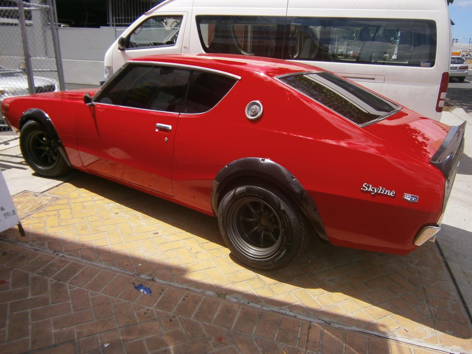 Tinted Skyline Car — Liverpool, NSW — The Window  Tinting Centre