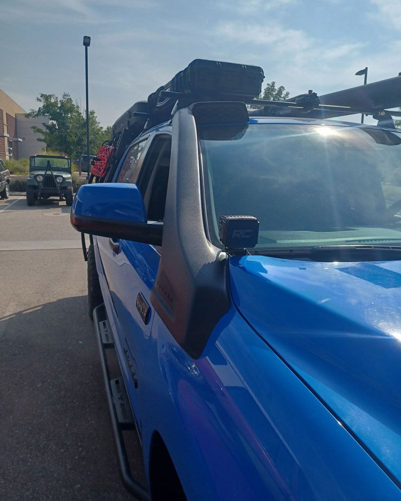 air intake of a car