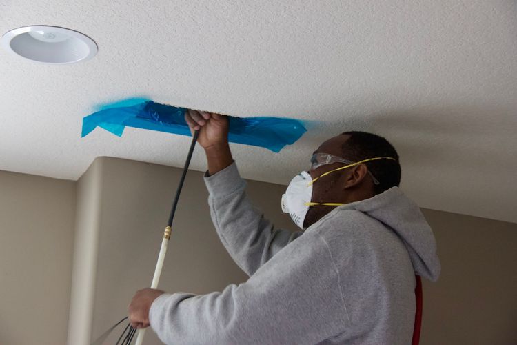 HVAC Man Working