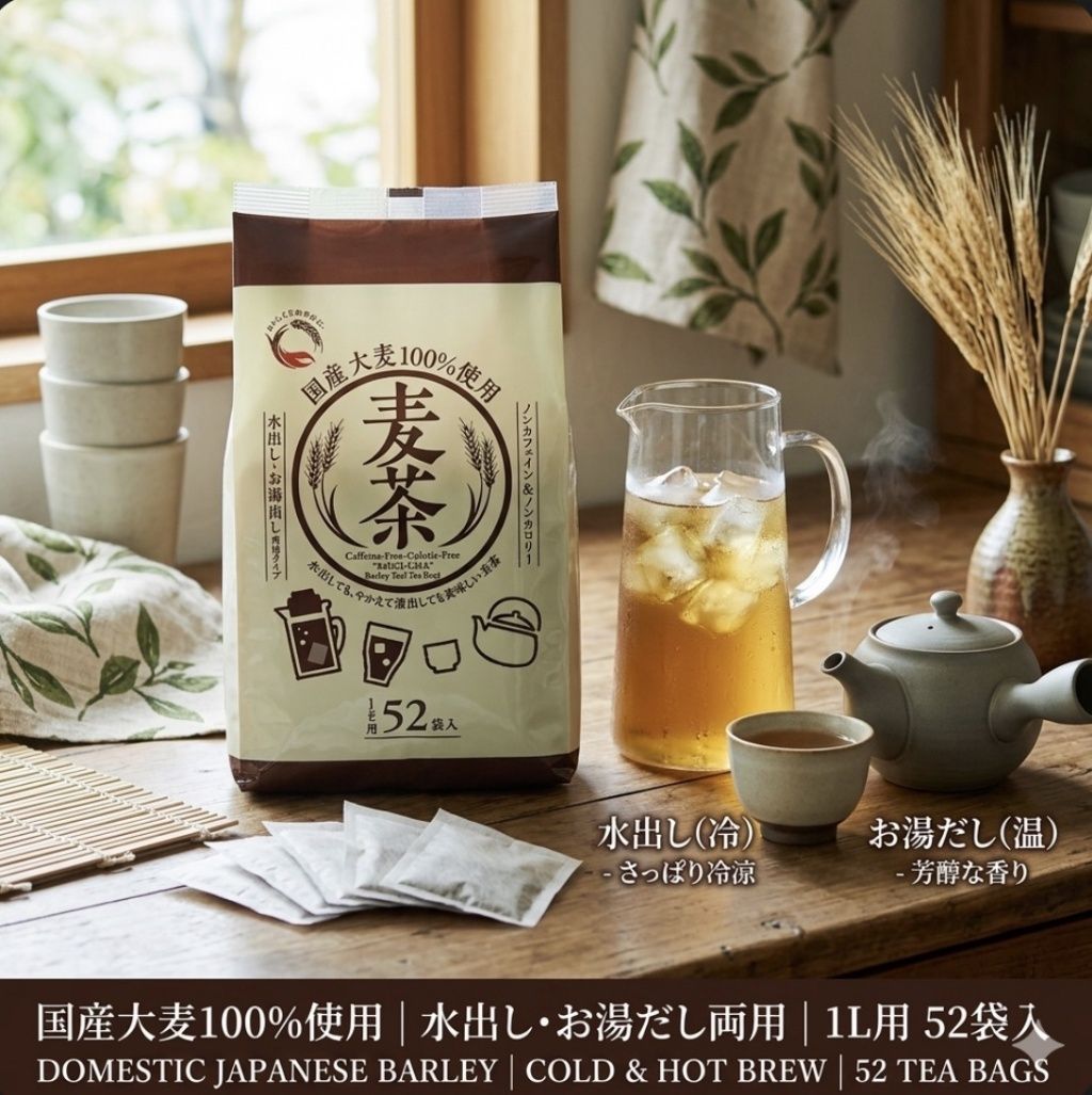 (預購) 日本人氣 黃金麥茶52袋