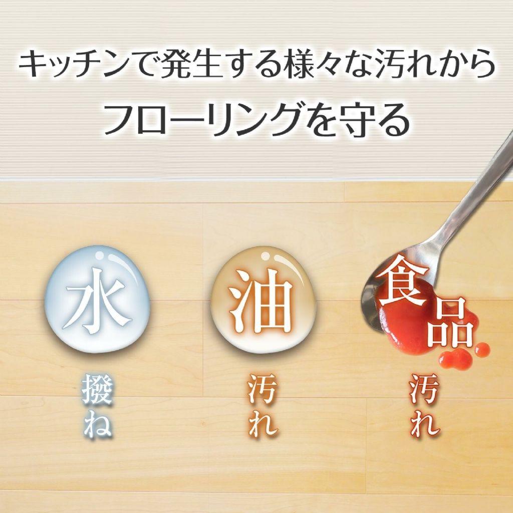 (預購)日本透明防油防污廚房地墊 180cm