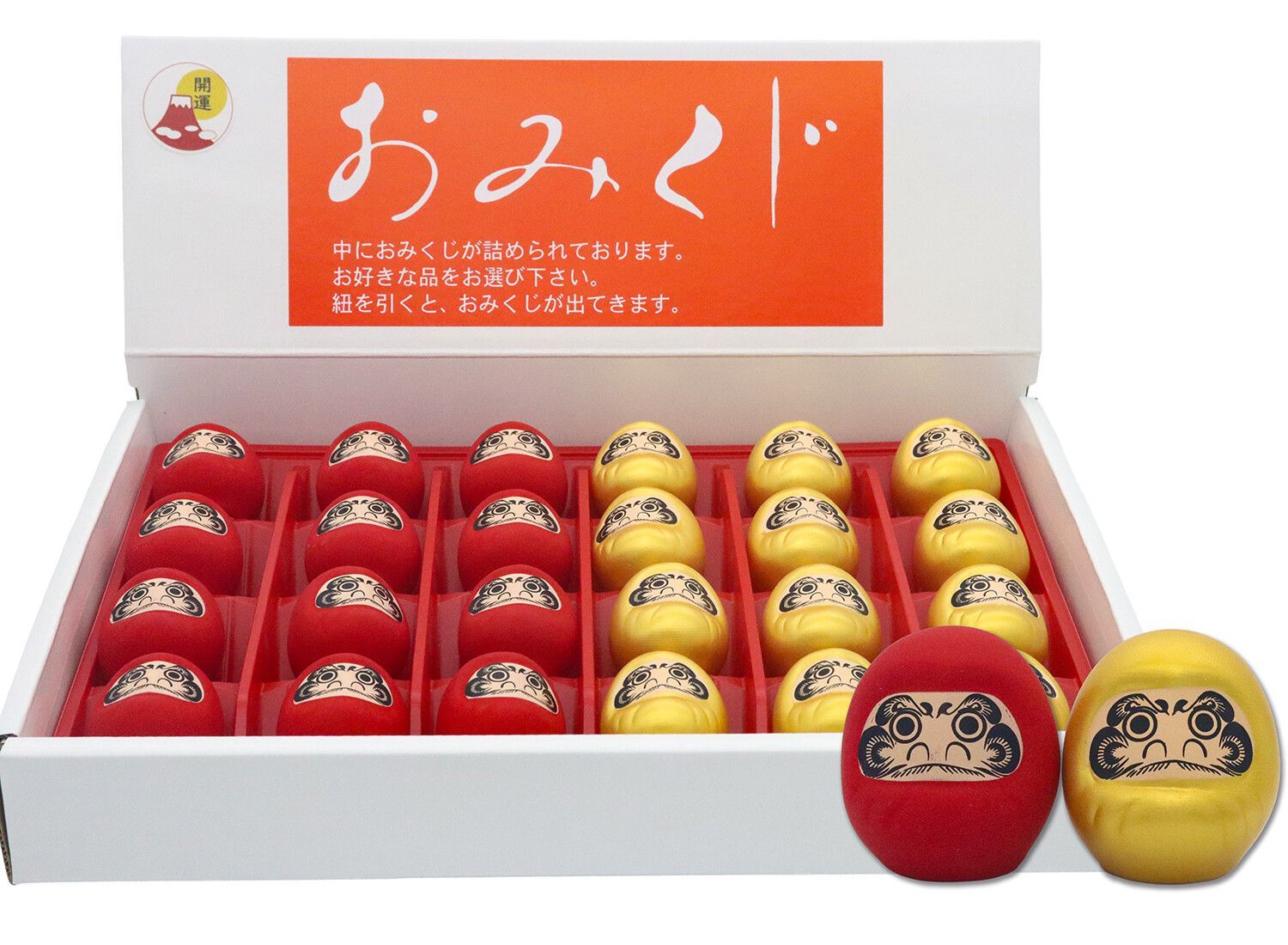 (現貨)迷你達摩御神籤 開運小物擺件