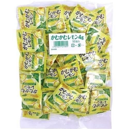 (現貨+預購)日本 三菱食品 檸檬咀嚼糖 4g x 50袋