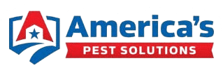 America's Pest Solutions logo with a red, white, and blue house and star icon