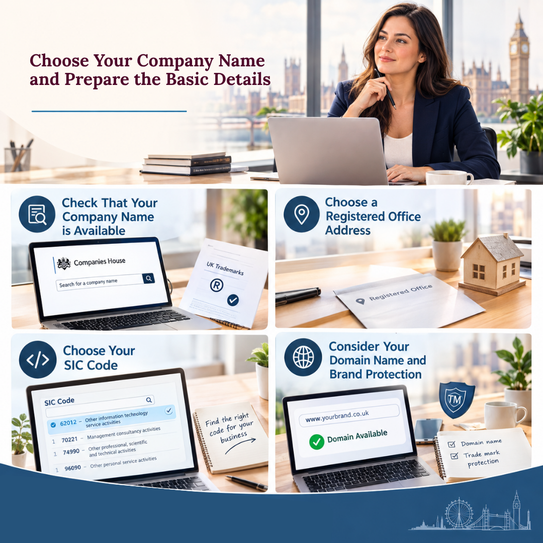 Choose Your Company Name and Prepare the Basic Details-fosterslegal.co.uk