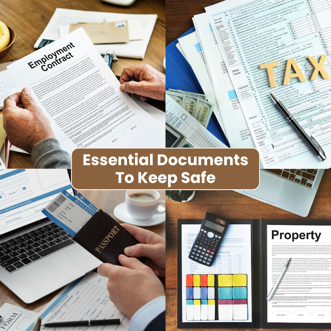 Essential Documents To Keep Safe-fosterslegal.co.uk