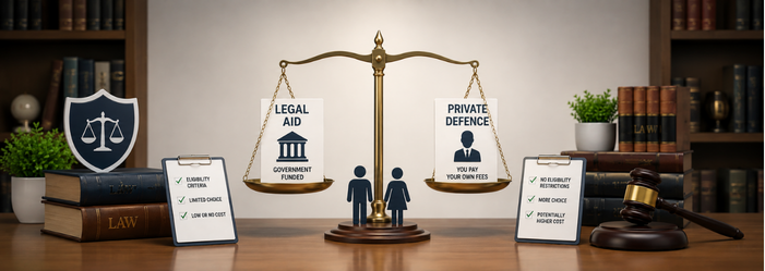 Legal Aid and Private Defence- fosterslegal.co.uk