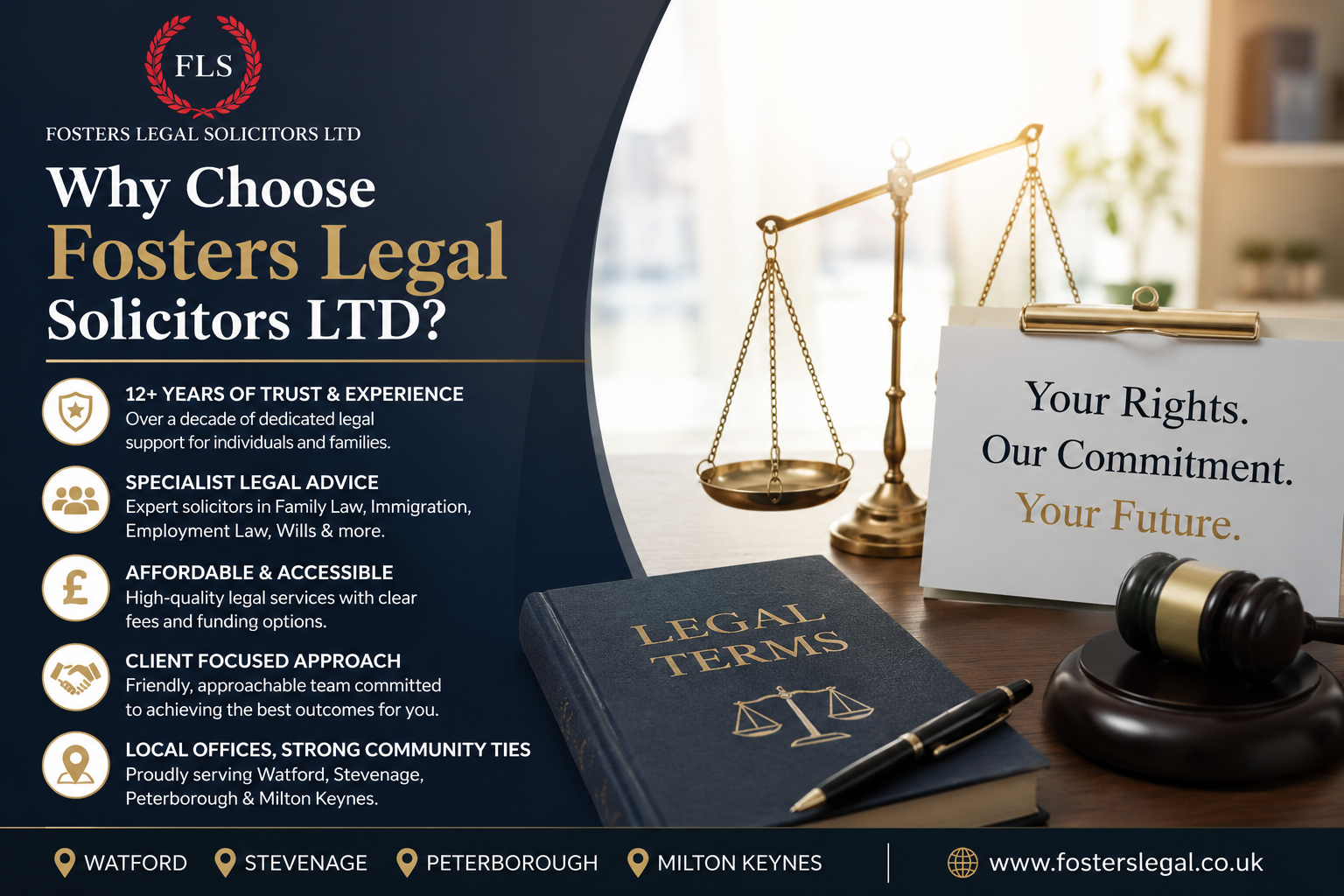 Why Choose Fosters Legal Solicitors LTD-fosterslegal.co.uk