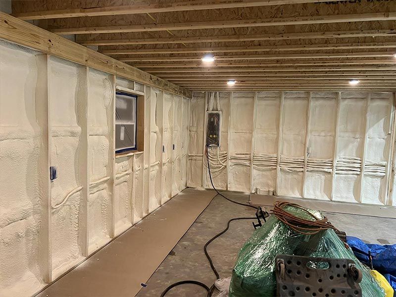 Spray Insulation Services Daniels Quality Painting