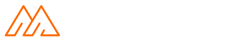 The letter m is shown in orange on a white background.
