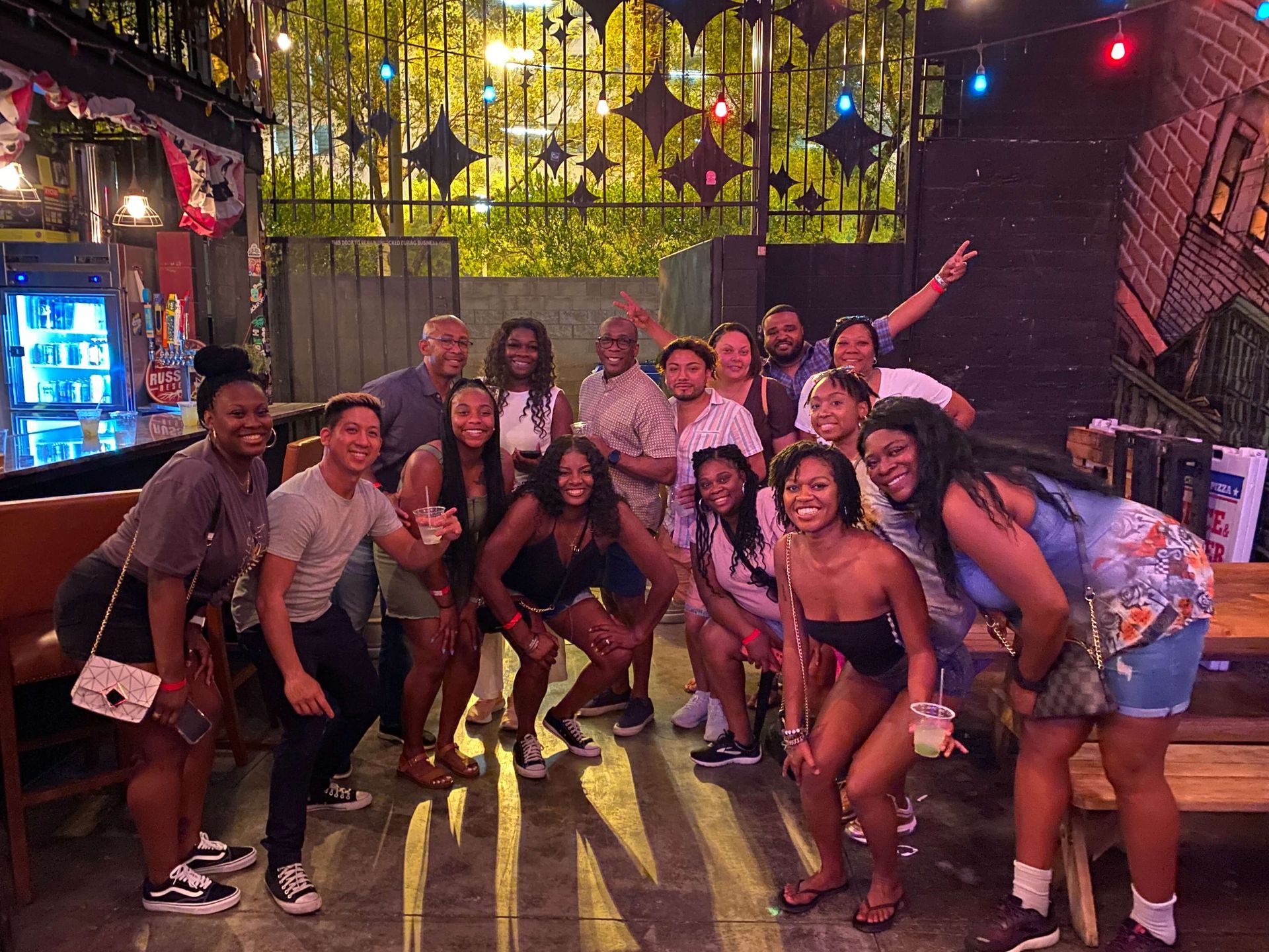 Experience the excitement of our Fremont Street bar crawl and connect with new friends while enjoying the vibrant nightlife! Don’t miss out on the fun!