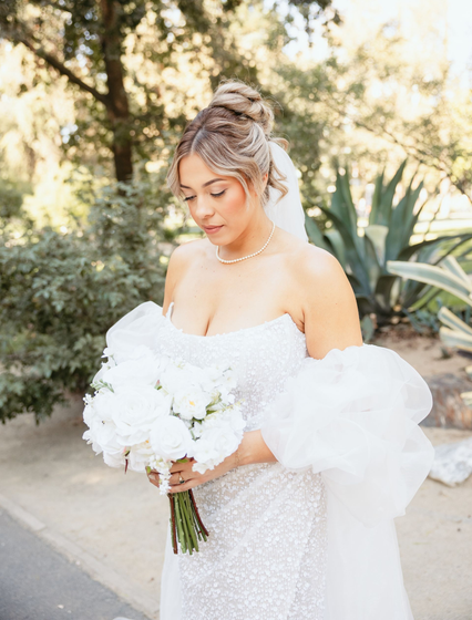 Bridal makeup and bridal hair service