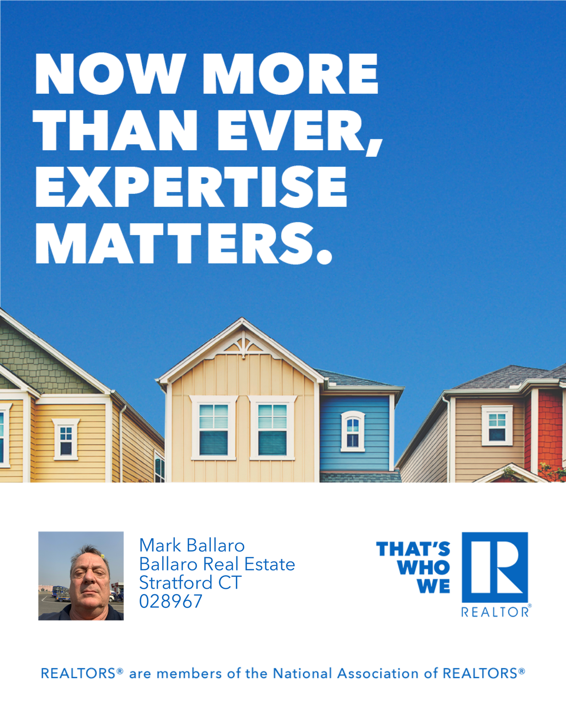 Real estate advertisement: Text 