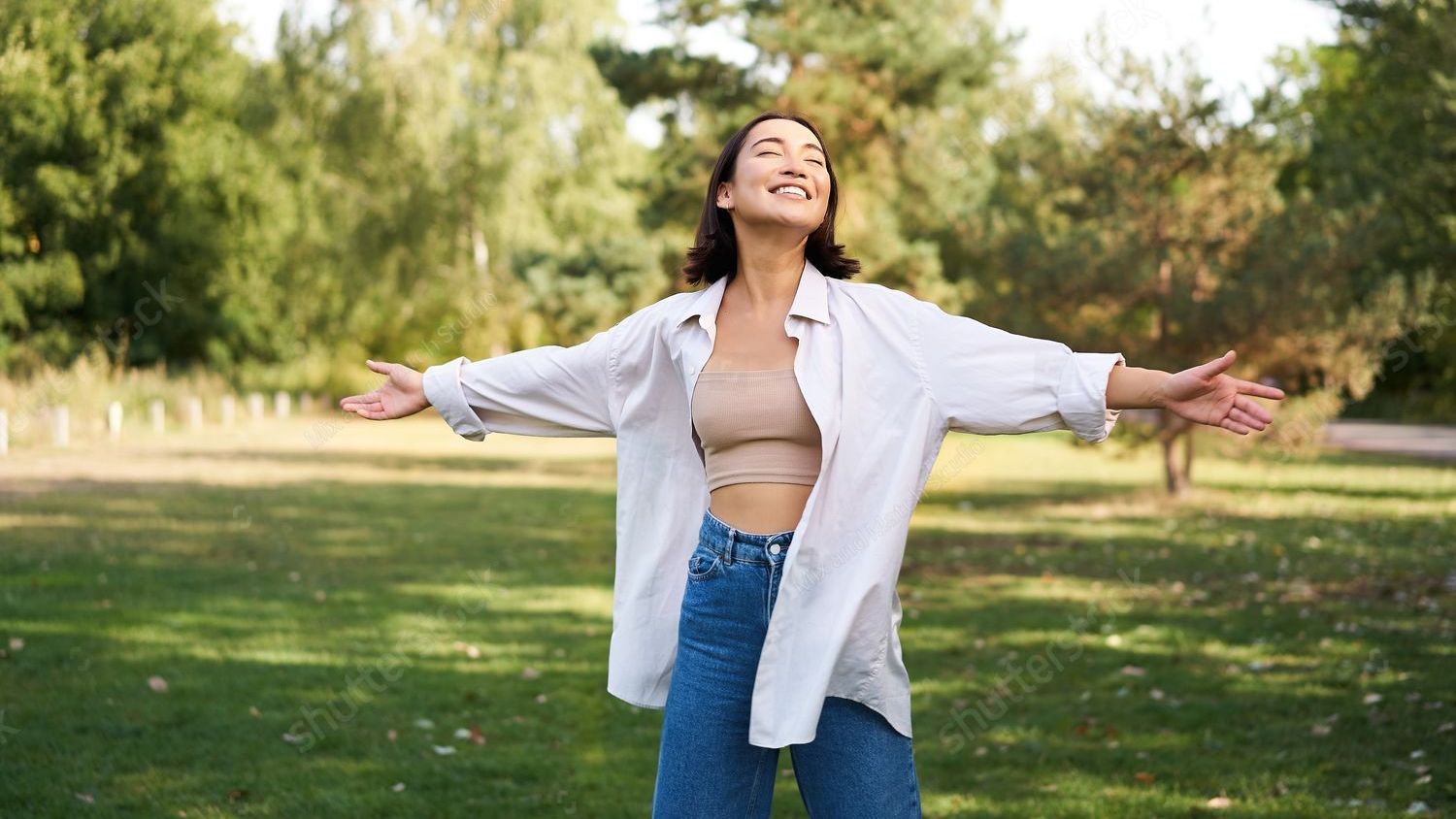 Happy woman