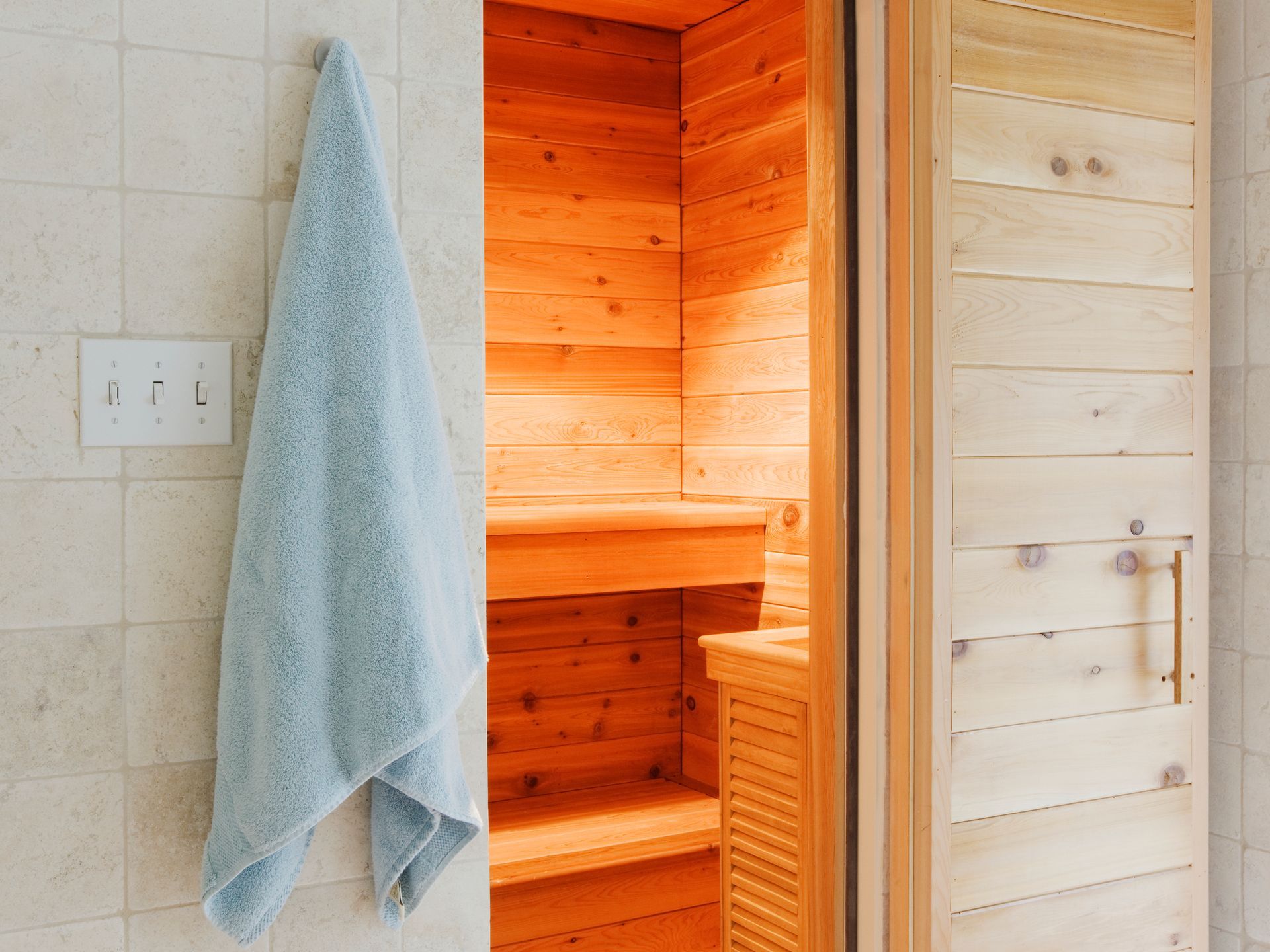 Infrared sauna installation in luxury Central Florida home remodel by BittnerSweet Co