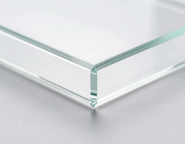Dettaglio del bordo dopo il taglio laser su plexiglass