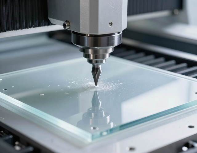 Fresatura CNC su lastra di plexiglass