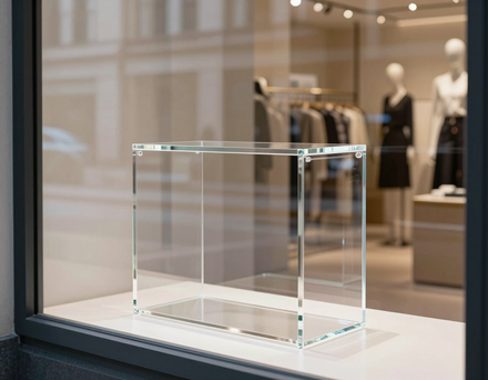 Espositore in plexiglass
