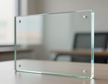 Targa aziendale in plexiglass