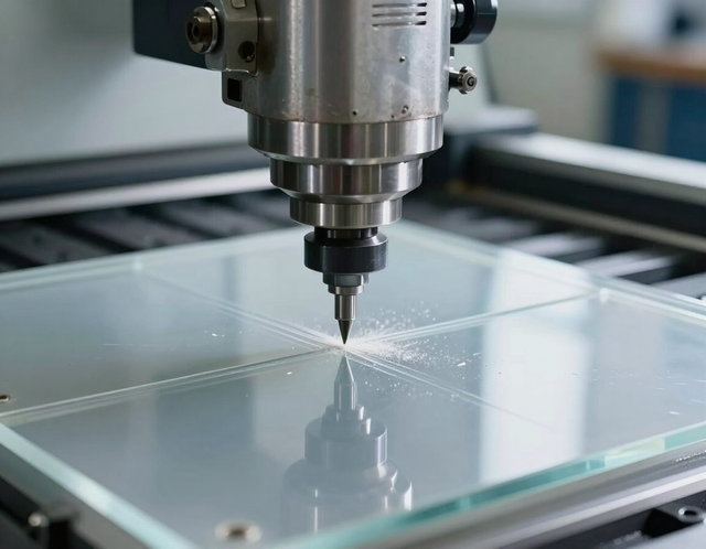 Fresatura CNC su lastra di plexiglass