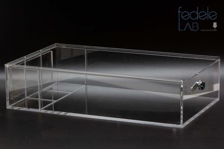 Teca espositiva in plexiglass